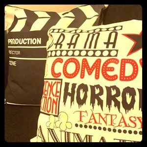 Twin small size  throw pillows